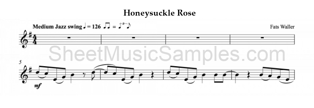 Honeysuckle Rose