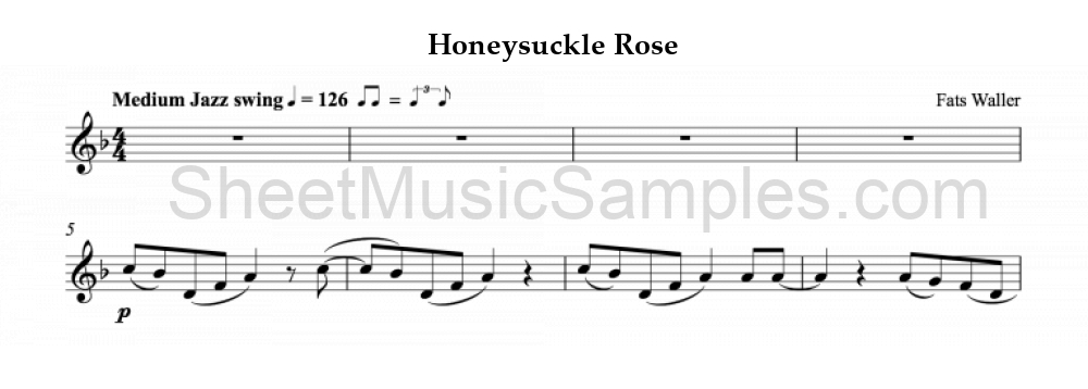 Honeysuckle Rose