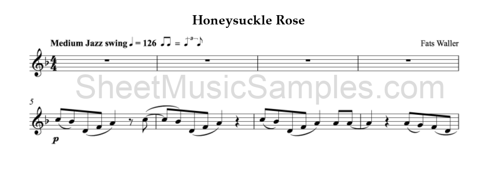 Honeysuckle Rose