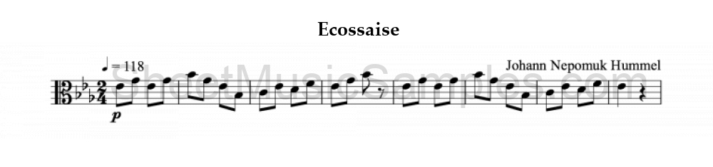 Ecossaise