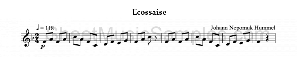 Ecossaise