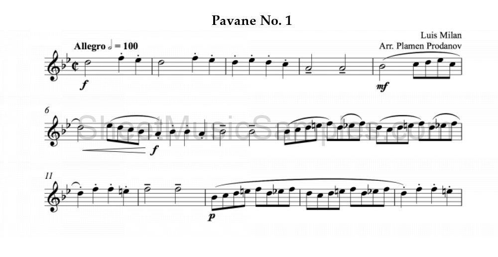 Pavane No. 1