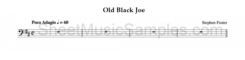 Old Black Joe