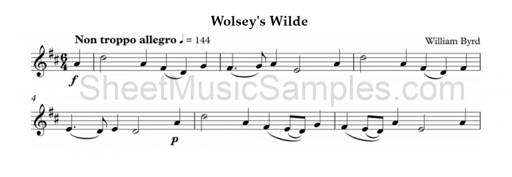 Wolsey's Wilde