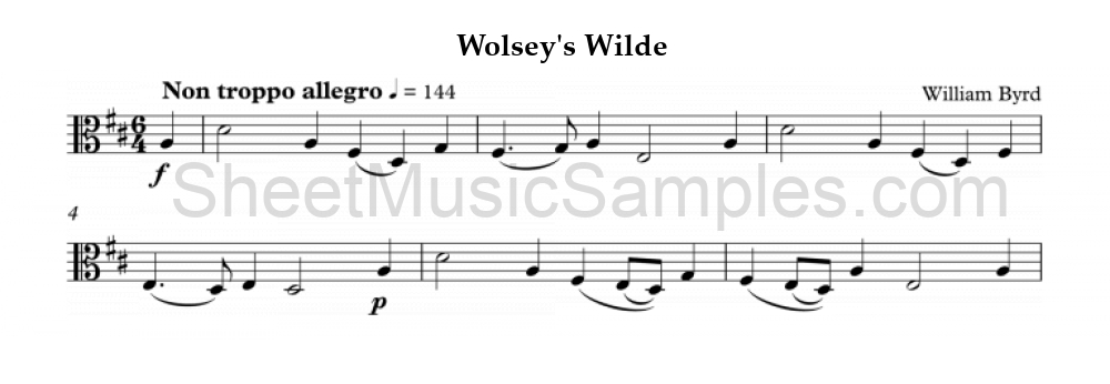 Wolsey's Wilde