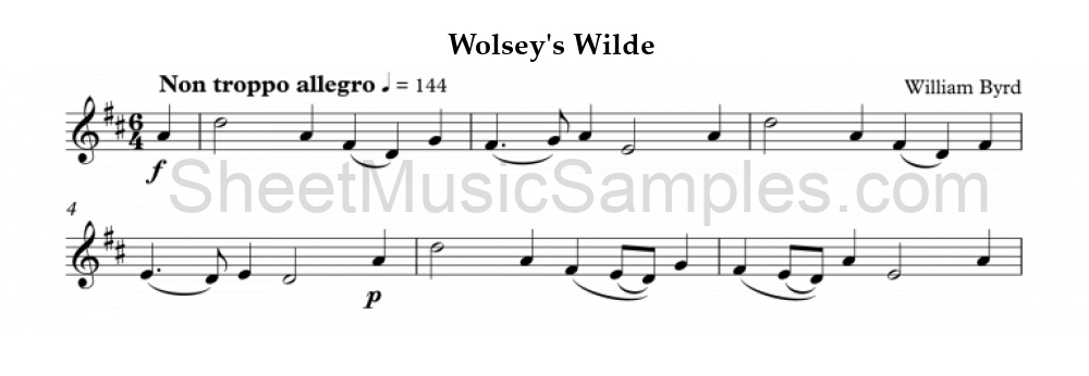 Wolsey's Wilde