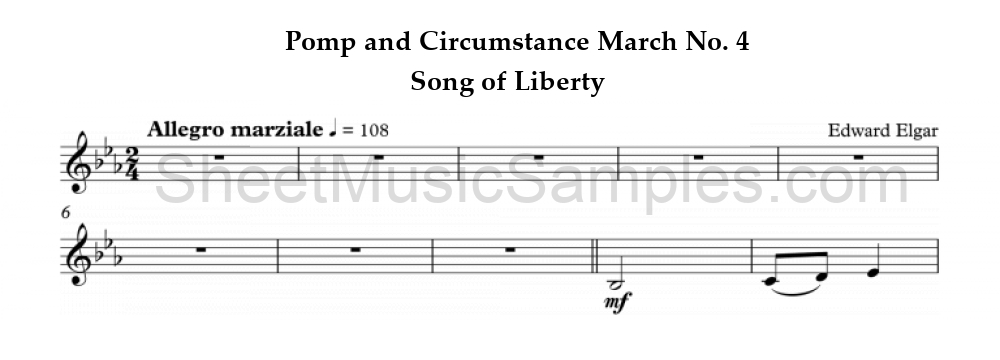 Pomp and Circumstance March No. 4 - Song of Liberty