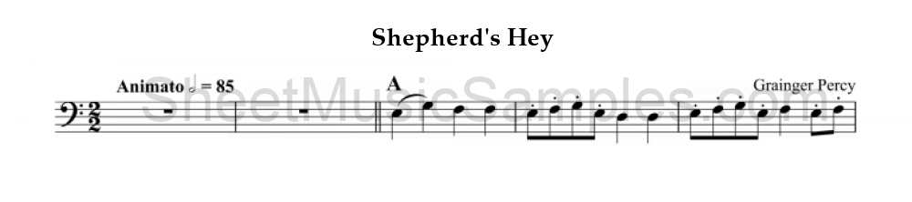 Shepherd's Hey