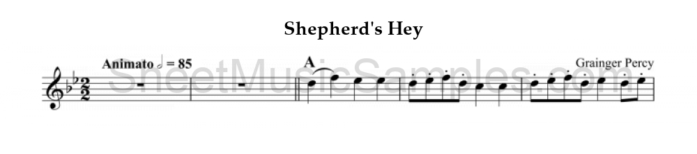 Shepherd's Hey