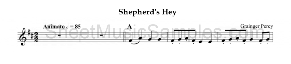 Shepherd's Hey