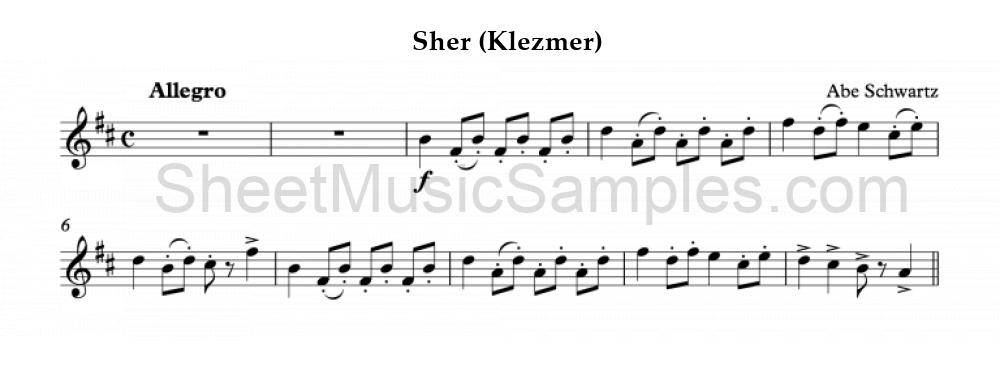 Sher (Klezmer)