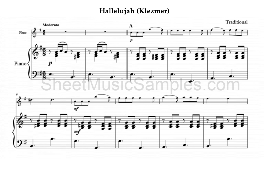 Hallelujah (Klezmer)