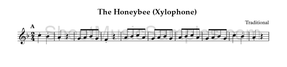 The Honeybee (Xylophone)