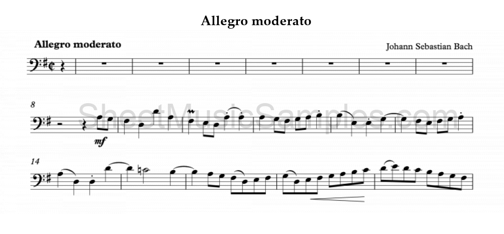 Allegro moderato