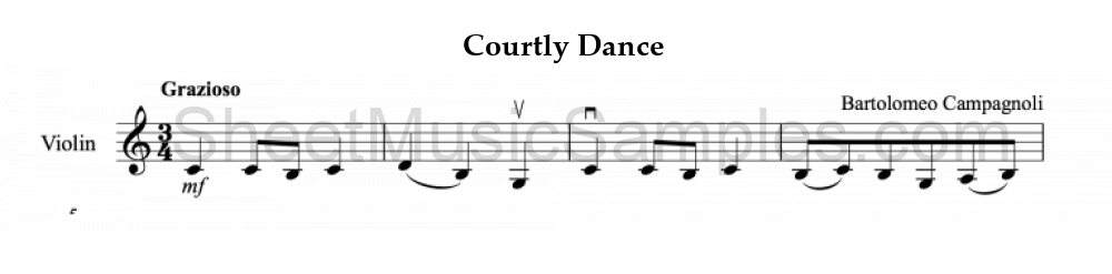 Courtly Dance