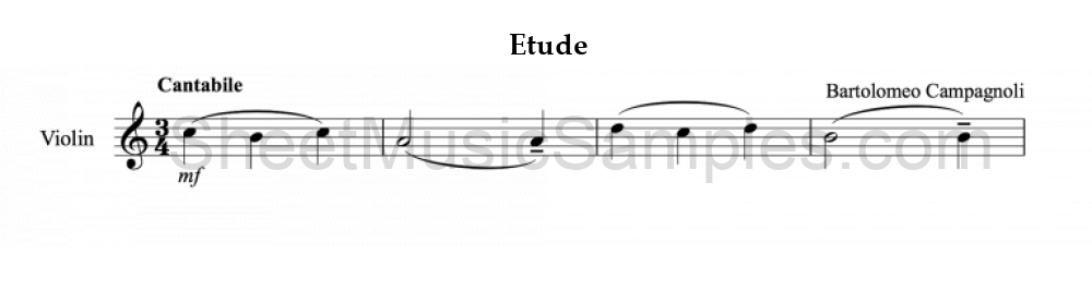 Etude