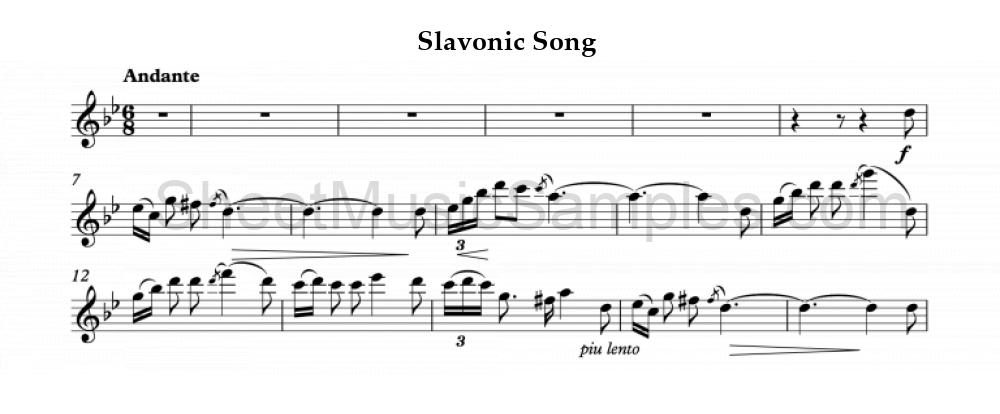 Slavonic Song