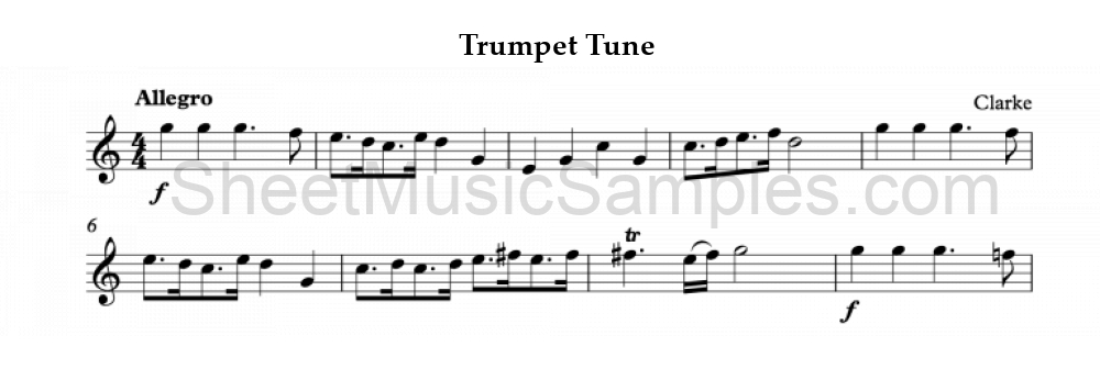 Trumpet Tune