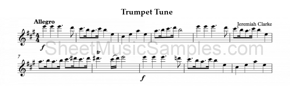 Trumpet Tune