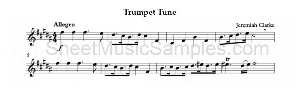 Trumpet Tune