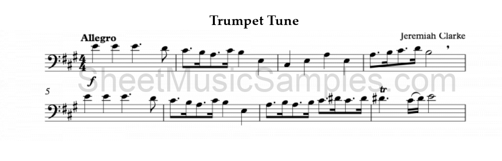 Trumpet Tune