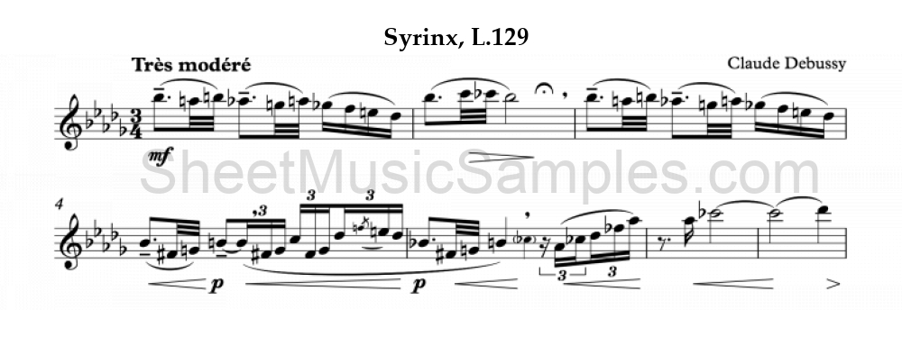 Syrinx, L.129