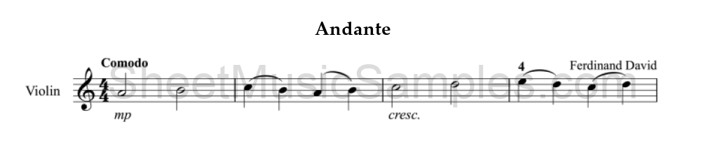 Andante