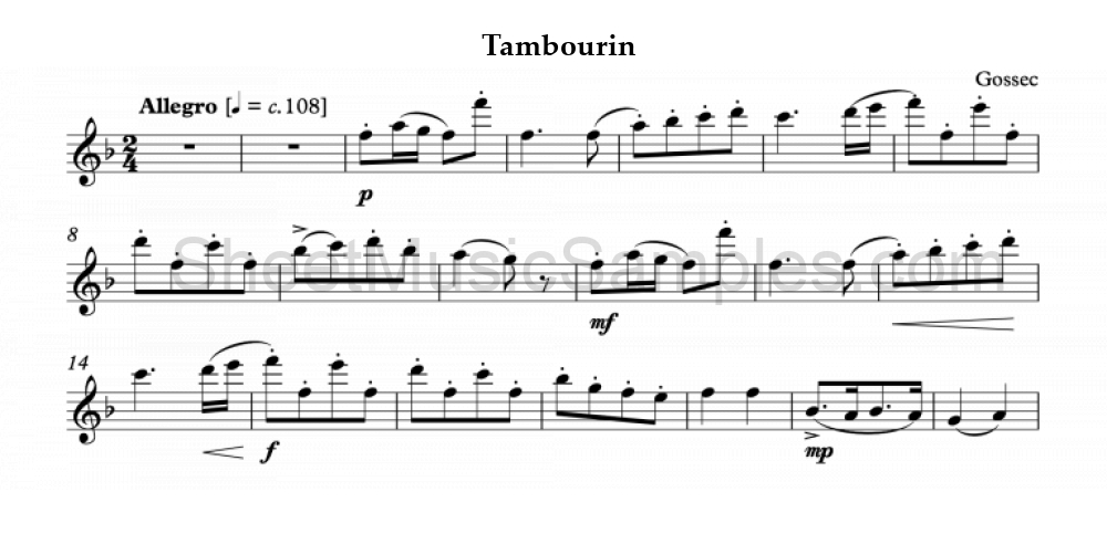 Tambourin