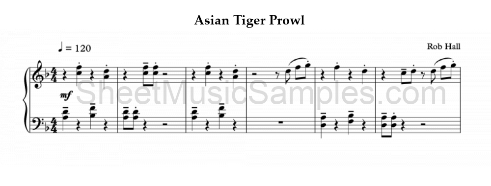 Asian Tiger Prowl