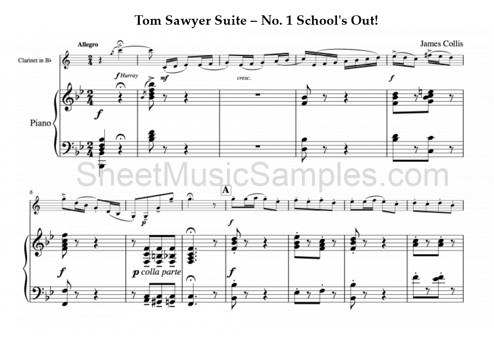 Tom Sawyer Suite – No. 1 School's Out!