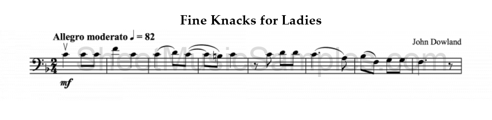 Fine Knacks for Ladies