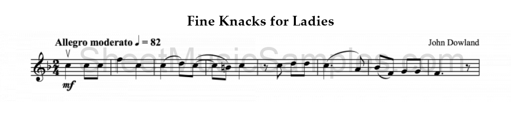 Fine Knacks for Ladies