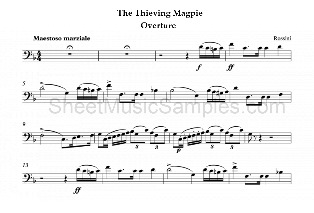 The Thieving Magpie - Overture