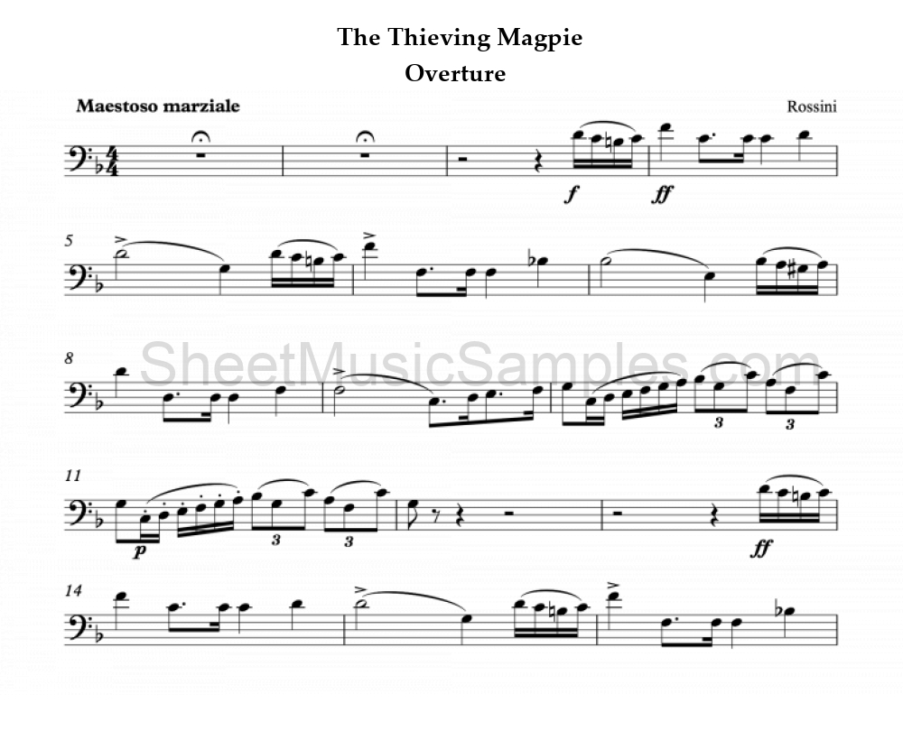 The Thieving Magpie - Overture