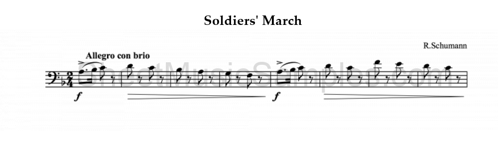 Soldiers' March