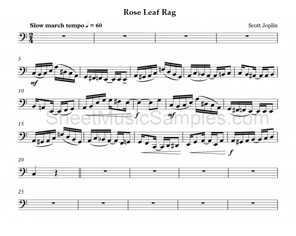 Rose Leaf Rag