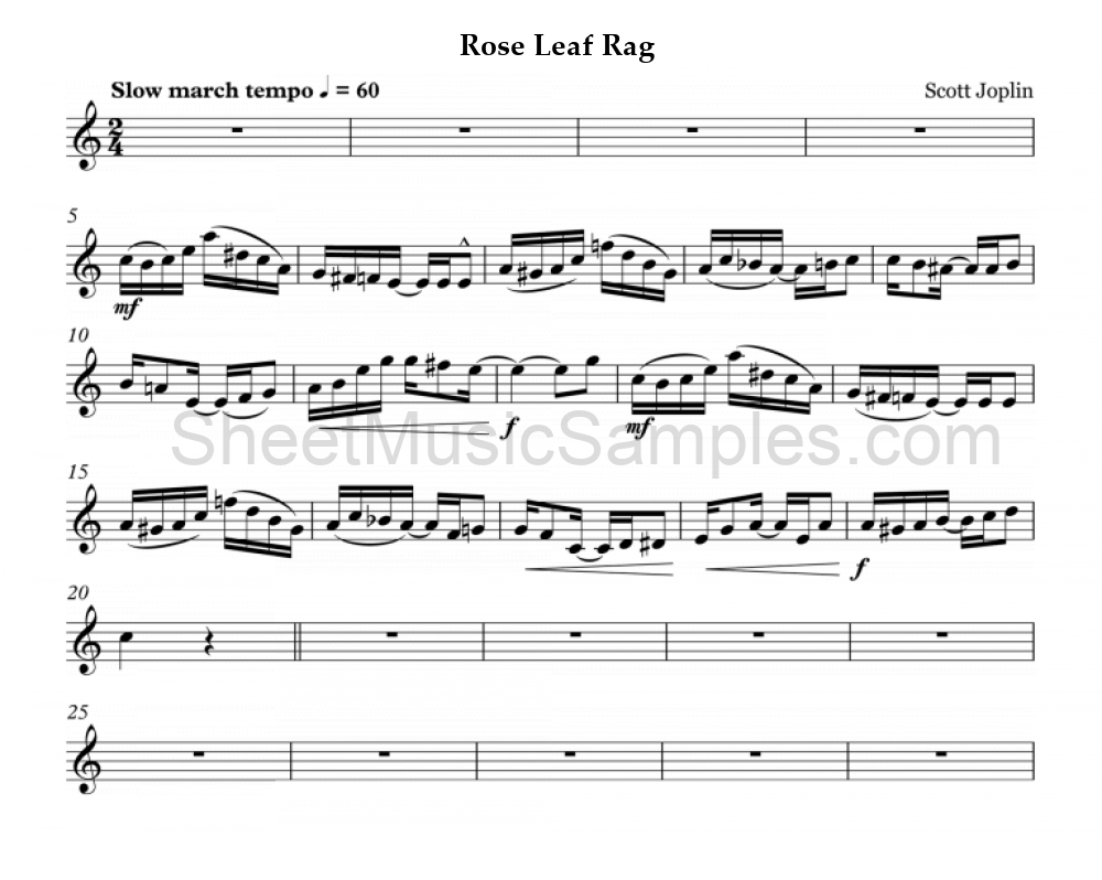 Rose Leaf Rag