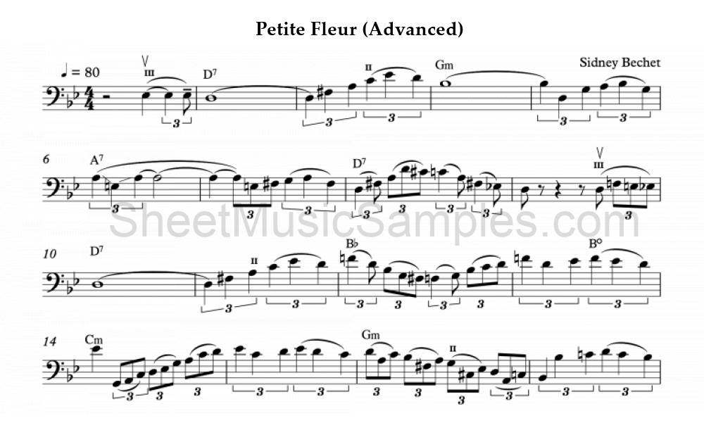 Petite Fleur (Advanced)