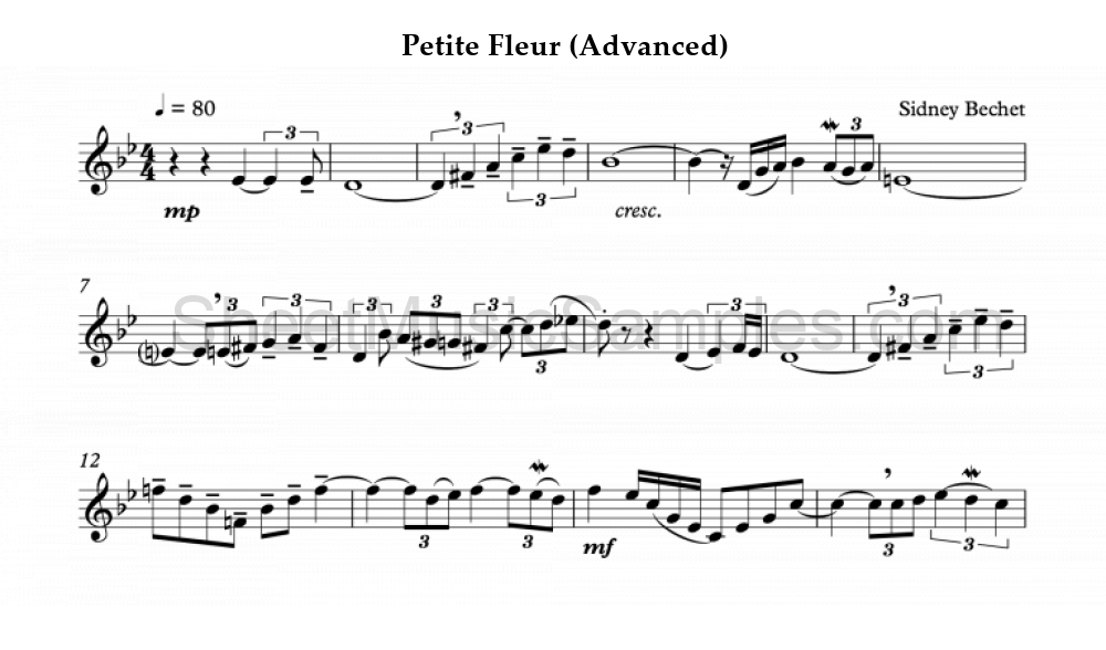 Petite Fleur (Advanced)