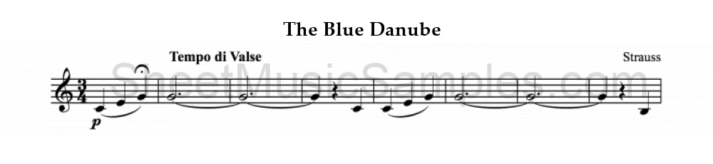 The Blue Danube