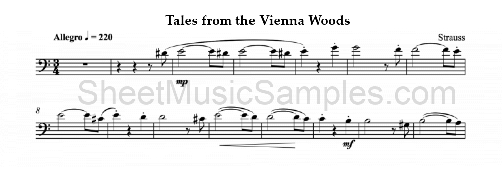 Tales from the Vienna Woods