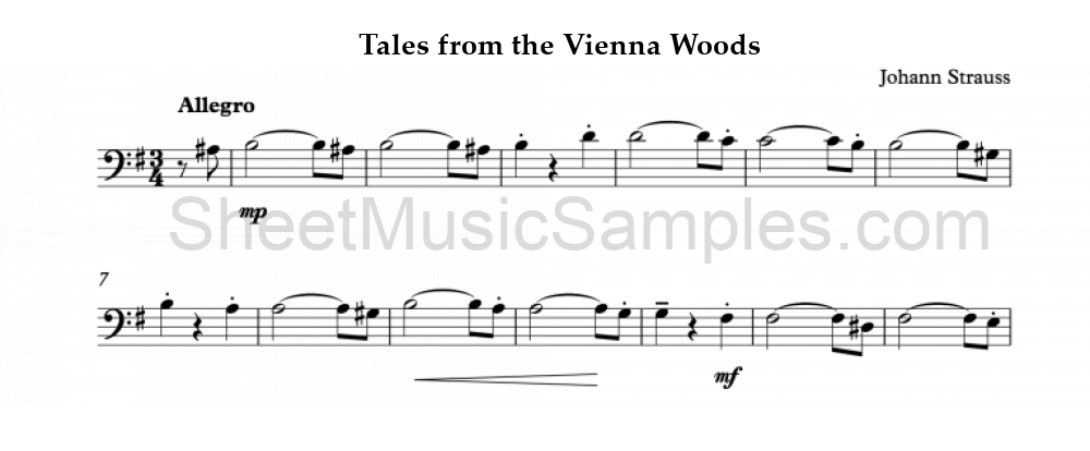 Tales from the Vienna Woods