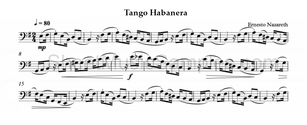 Tango Habanera