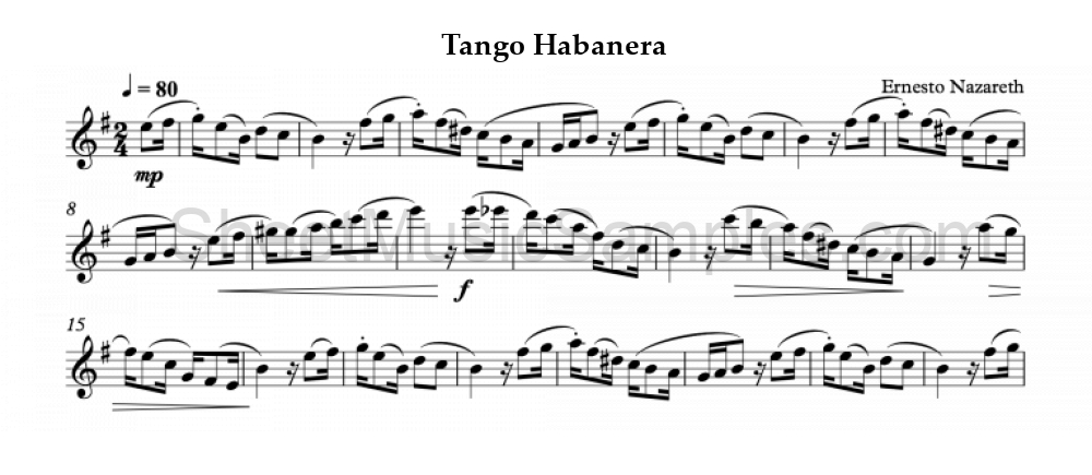 Tango Habanera