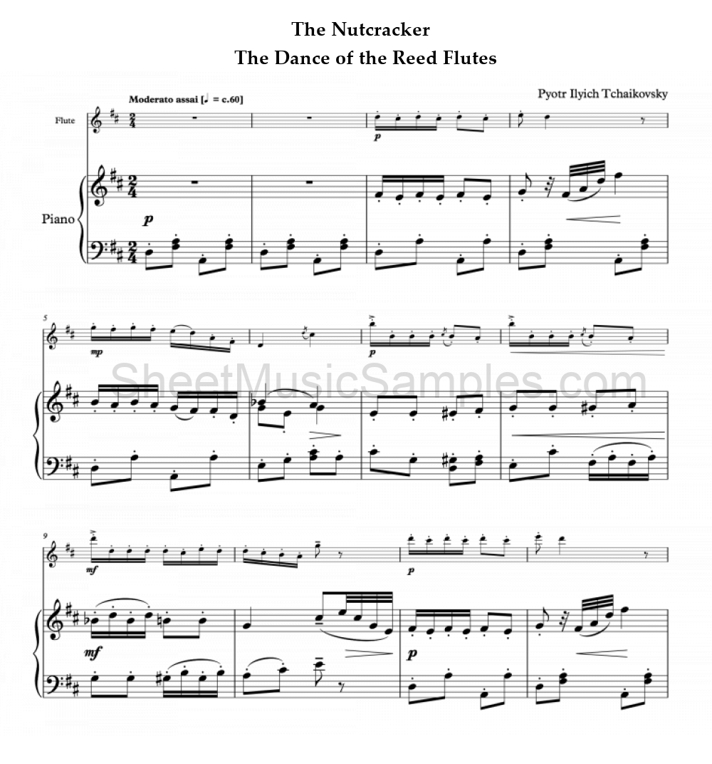 The Nutcracker - The Dance of the Reed Flutes