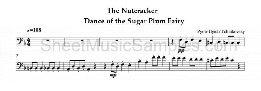 The Nutcracker - Dance of the Sugar Plum Fairy