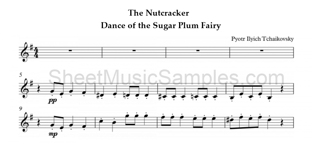 The Nutcracker - Dance of the Sugar Plum Fairy