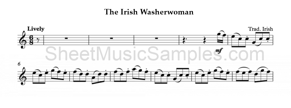 The Irish Washerwoman