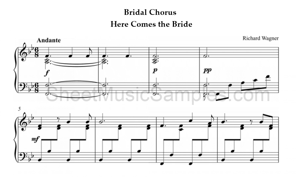 Bridal Chorus - Here Comes the Bride