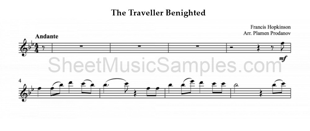 The Traveller Benighted